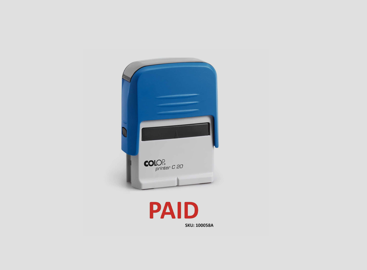 paid stamp