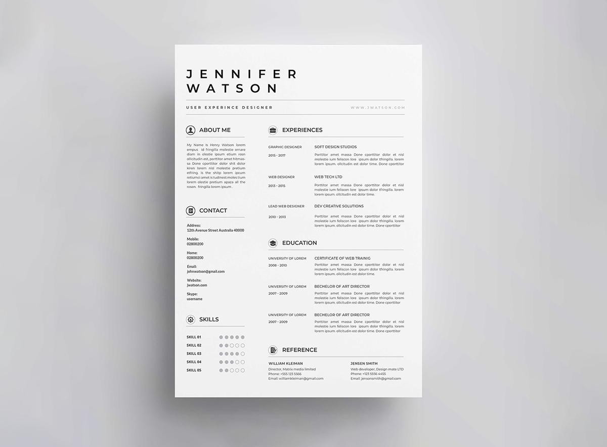 resume